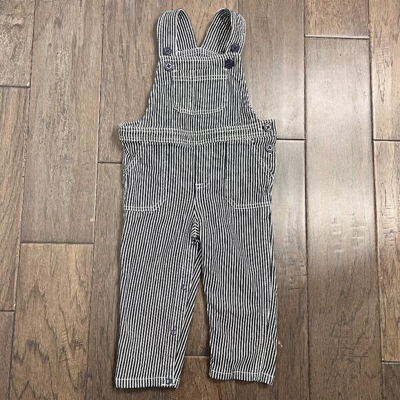 Joe Fresh Striped Overalls - Picture 1 of 4